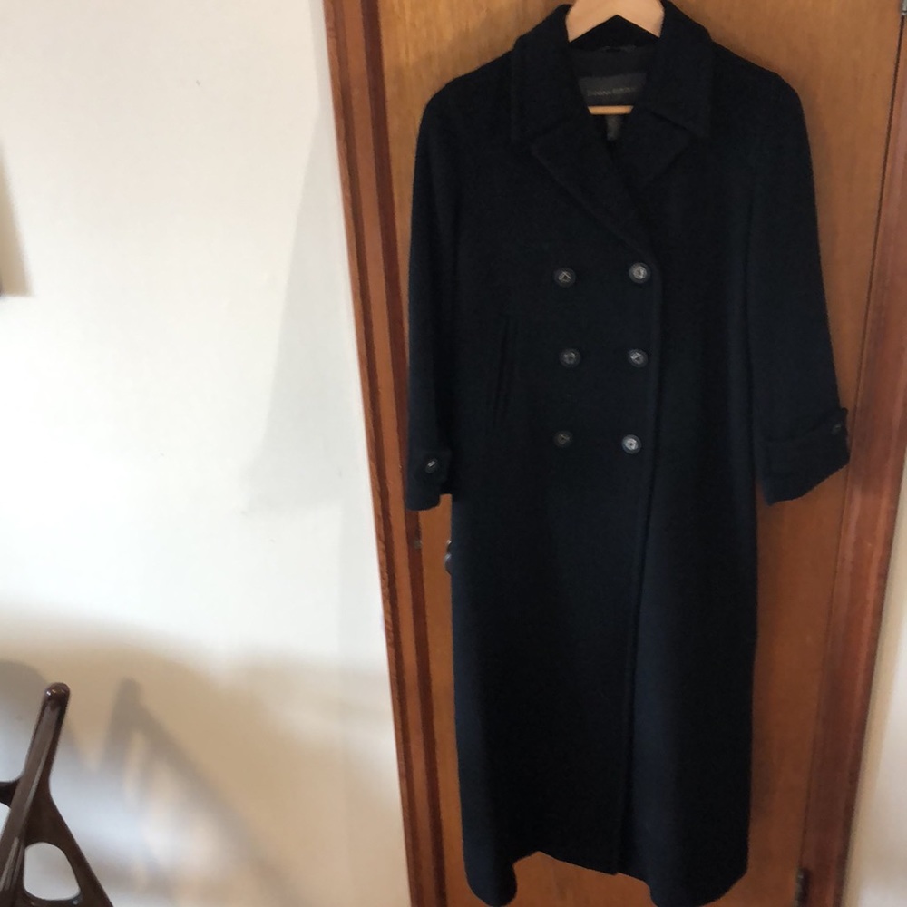 Banana Republic floor length wool coat. - Picture 2 of 9